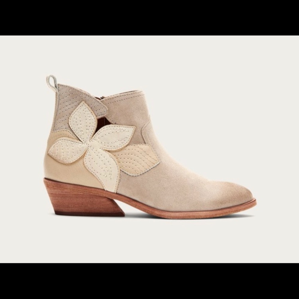 Frye Farrah Floral Bootie